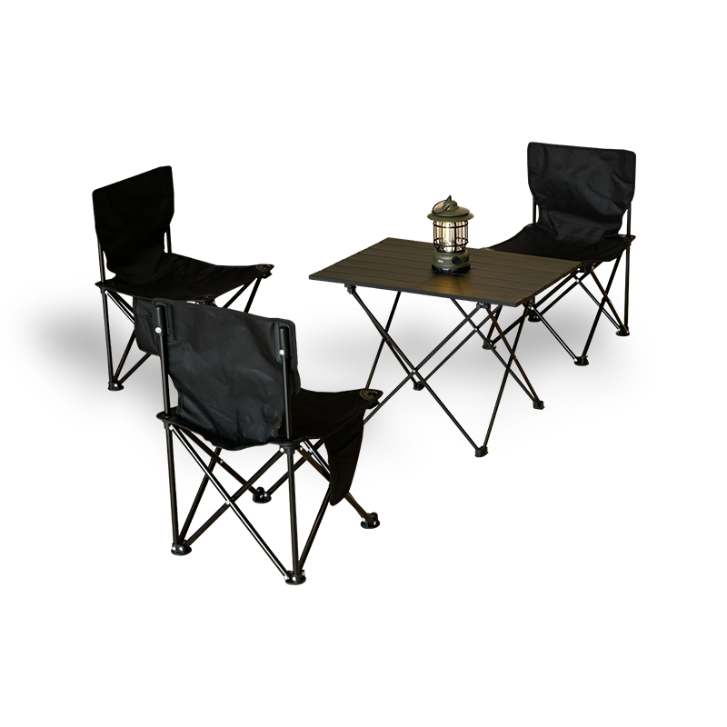 Leve Portable Foldable Outdoor Castra tabulas et cathedras Sets